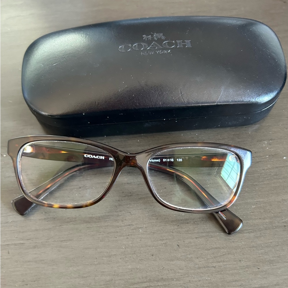 Coach eyeglasses with Coach case